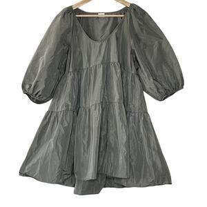 Aritzia Wilfred Fantasy‎ Taffeta Babydoll Dress Size S